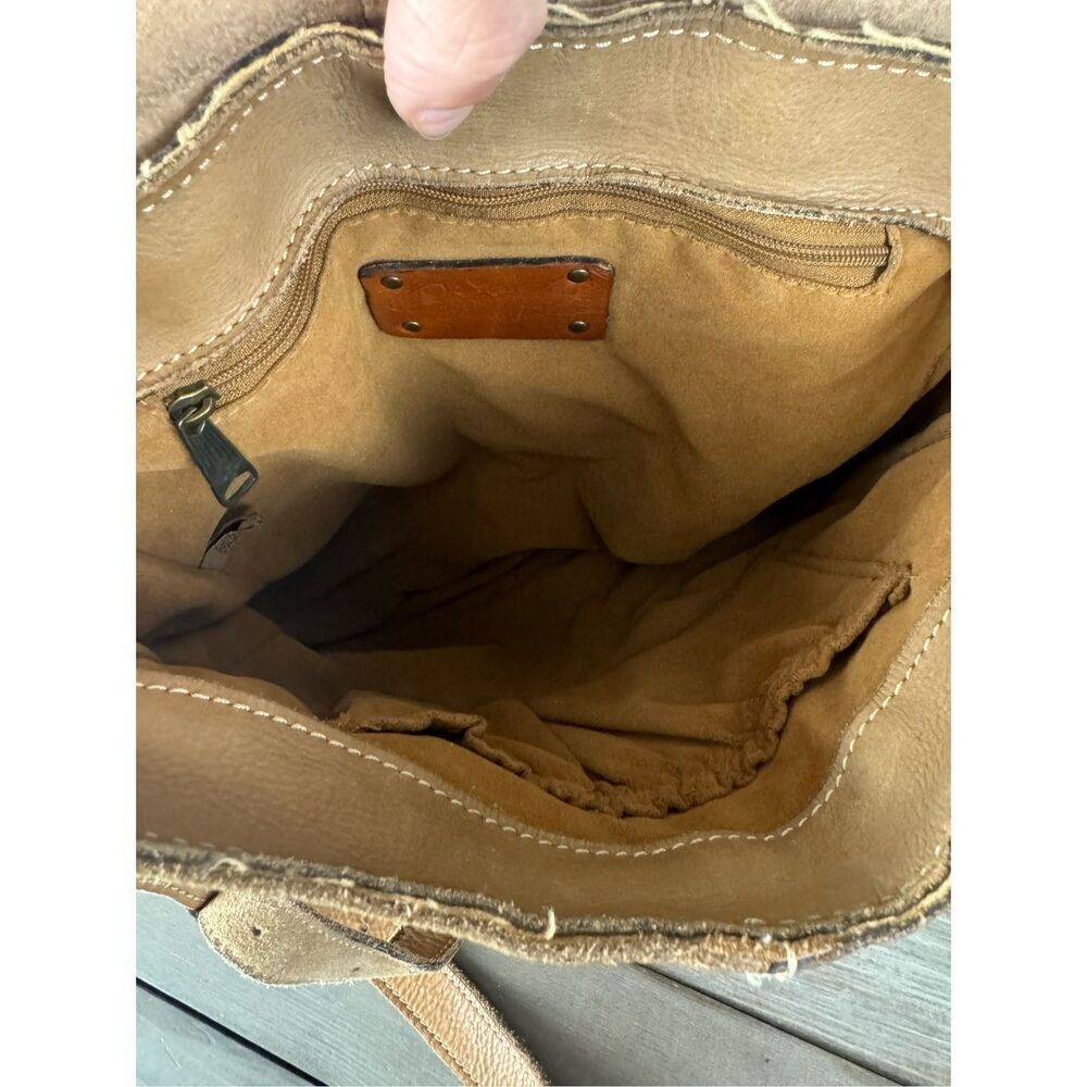 Patricia Nash Armeno 100% Italian Leather Washed Vintage Collection Messenger - Picture 5 of 11